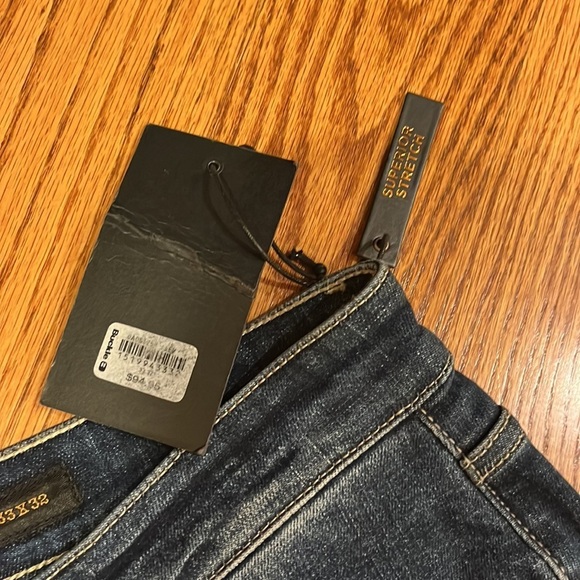 NWT Outpost Men’s Blue Original Straight Jeans Size 33x32 - Picture 4 of 7